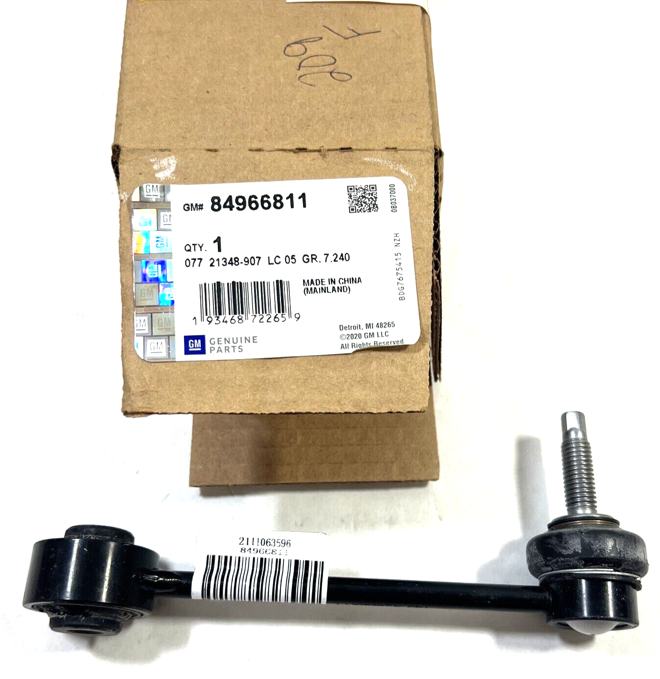 Genuine OEM GM Enclave Rear Stabilizer Shaft Link 2023-2024 84966811