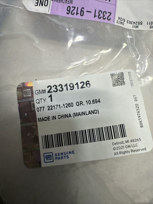 New OEM GM 2016-18 Buick Envision Rear Door Weather Strip  23319126