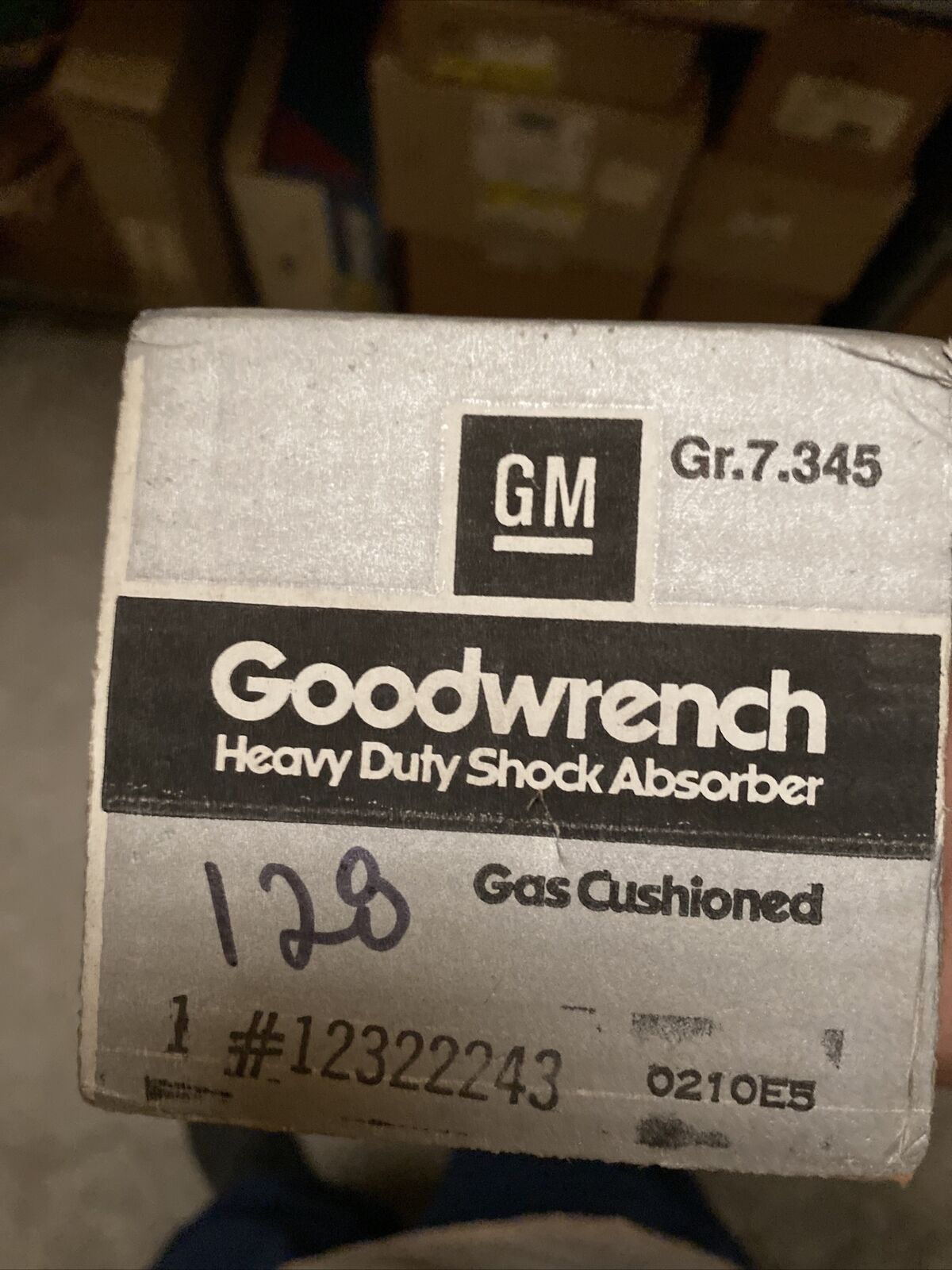 New OEM GM Shock Strut Rear Goodwrench 12322243