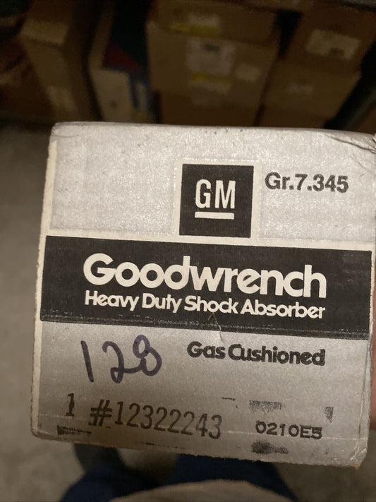 New OEM GM Shock Strut Rear Goodwrench 12322243