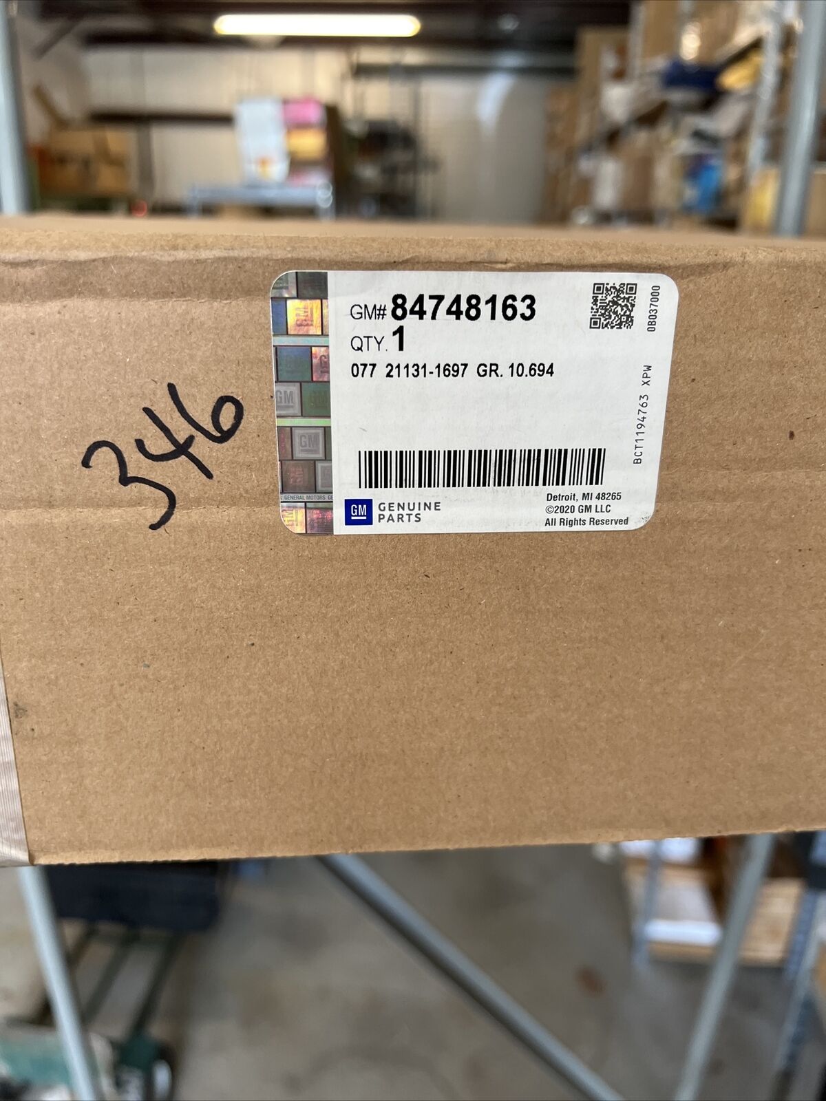 Genuine OEM GM Acadia Weather Strip On Body 2017-2023 84748163