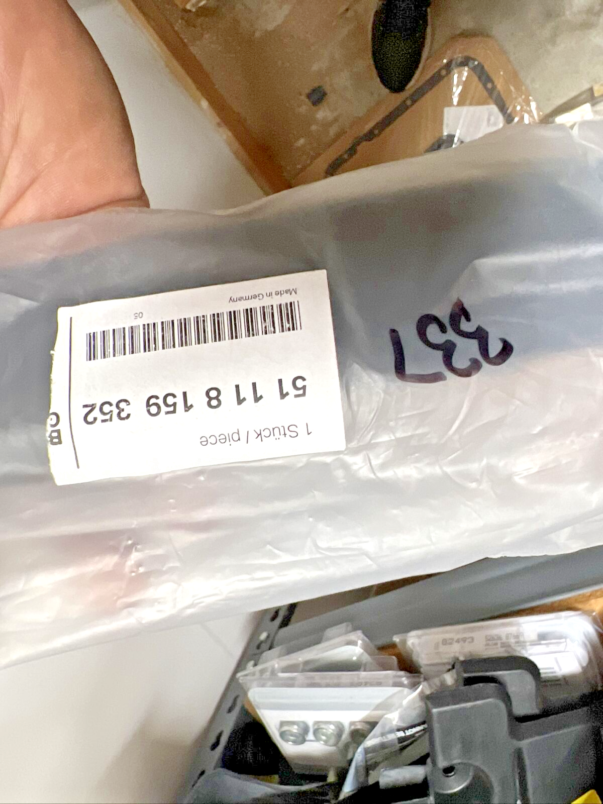 New OEM BMW Right Front Rocker Panel Molding 51118159352