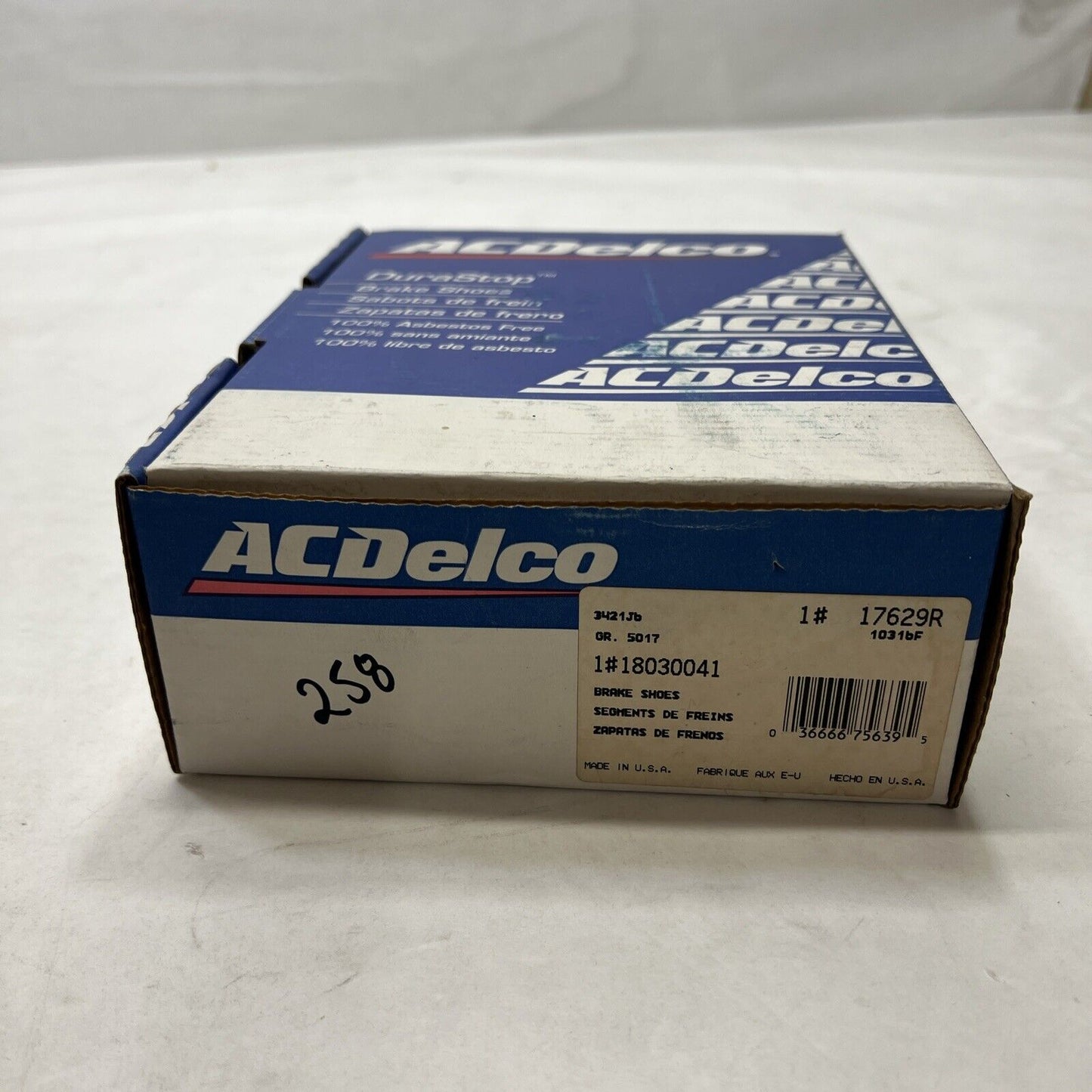 Genuine OEM GM ACDelco Brake Shoe Set 17629R