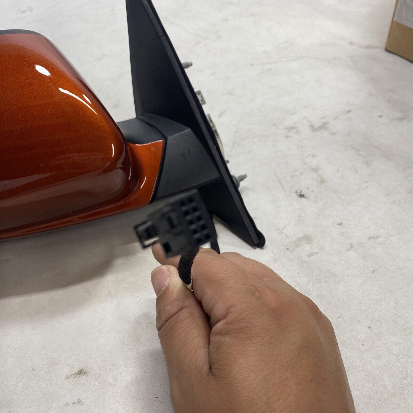 New OEM Mopar Dodge Charger Mirror Passenger Side Orange 2020-22 6WA40VECAA