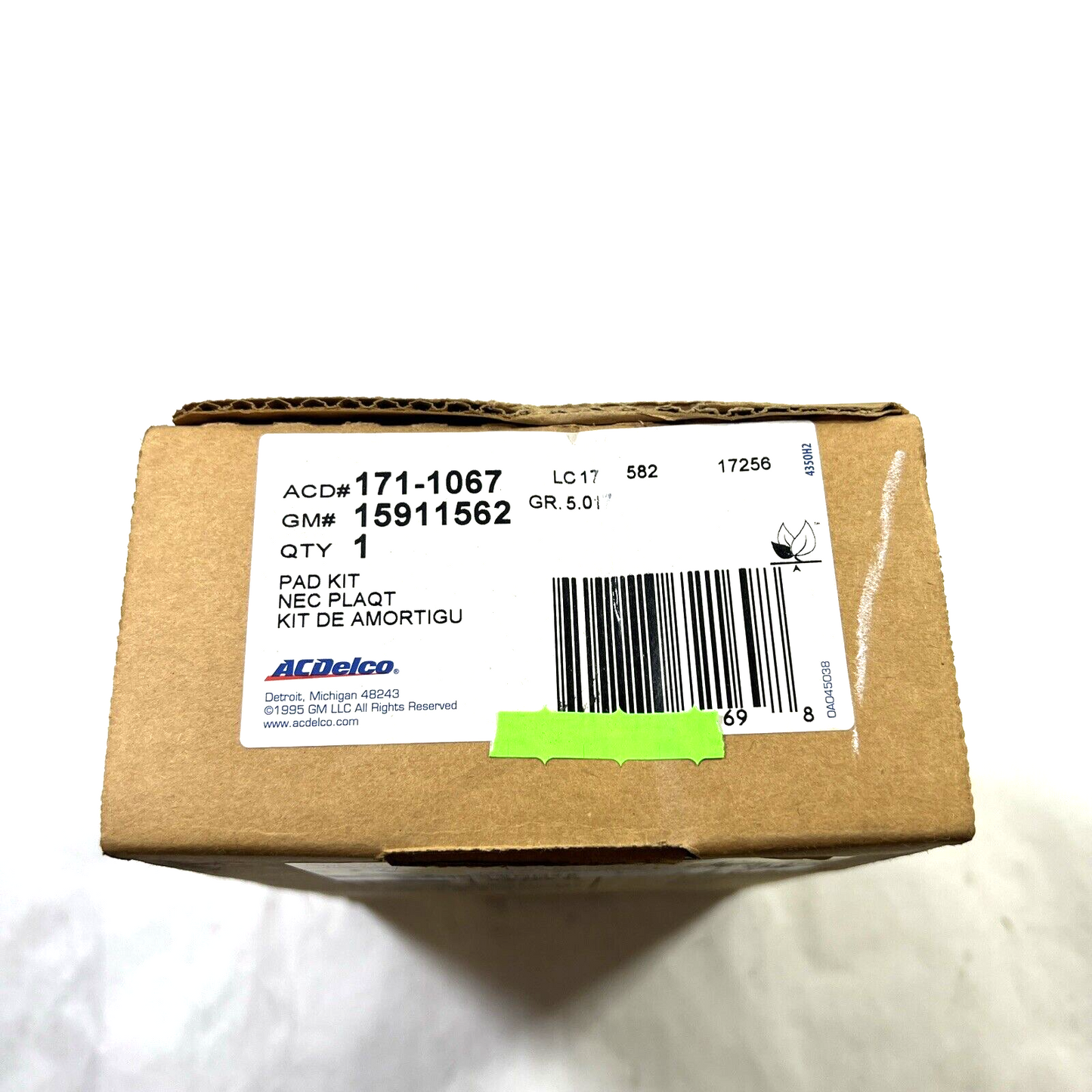 Genuine OEM GM ACDelco Enclave Front Disc Brake Pad Set 07-17 15911562 1711067