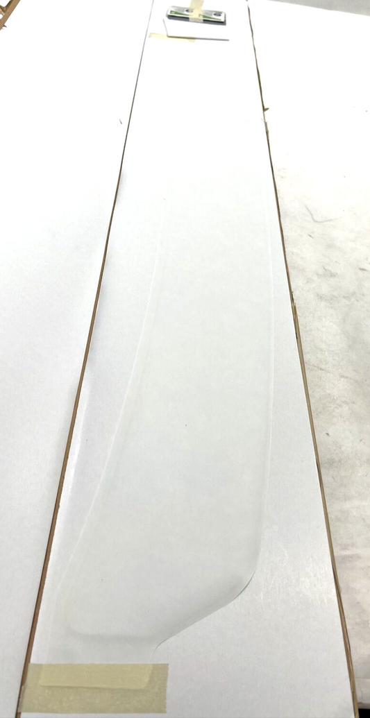 New OEM Genuine Kia Forte 2014-2017 Bumper Protector Clear Applique A7027ADU40