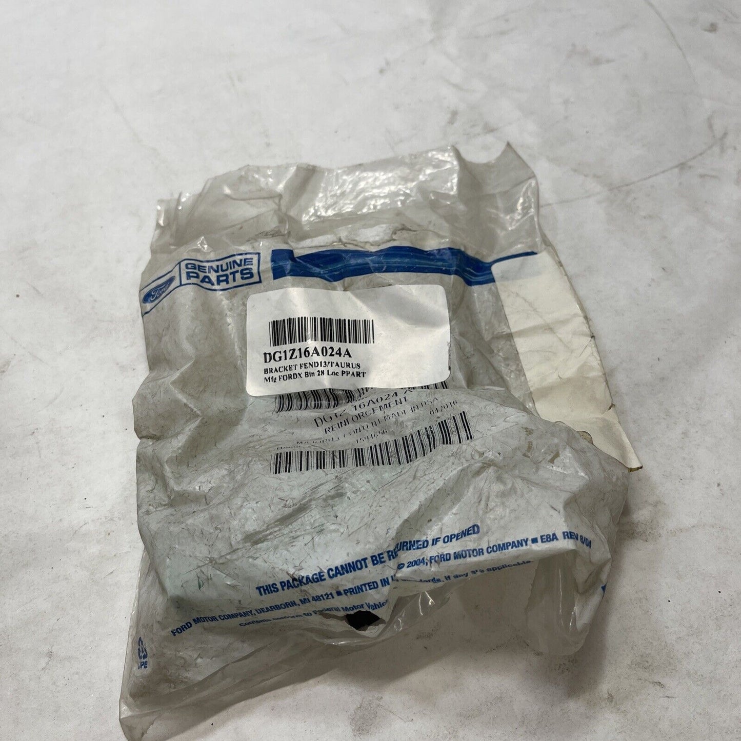 New OEM Genuine Ford 13-19 Left Driver Side Rail Support Bracket DG1Z16A024A