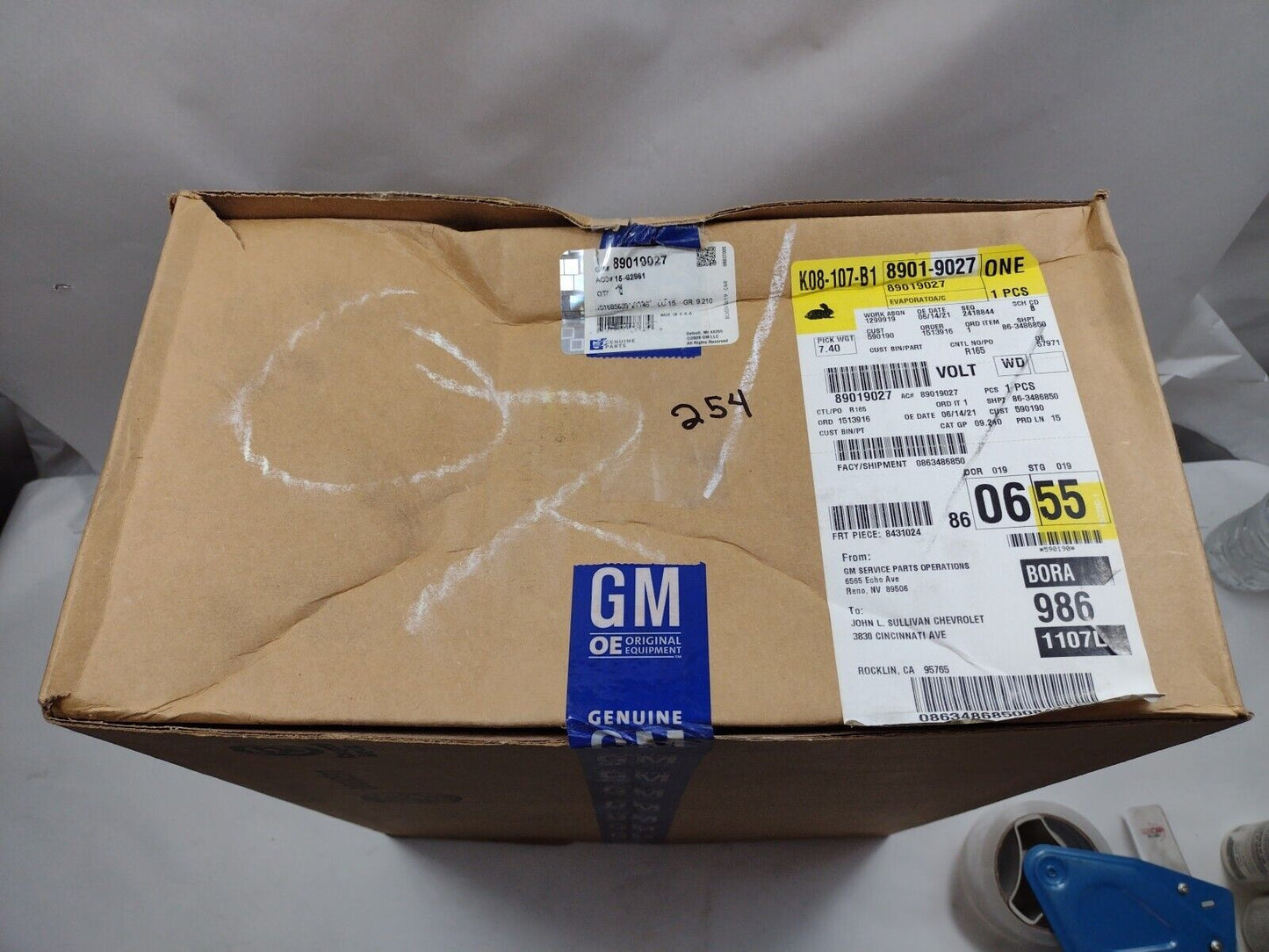 Genuine OEM GM Chevrolet Tahoe Evaporator Core 03-14 8901-9027 ACDelco 15-62961