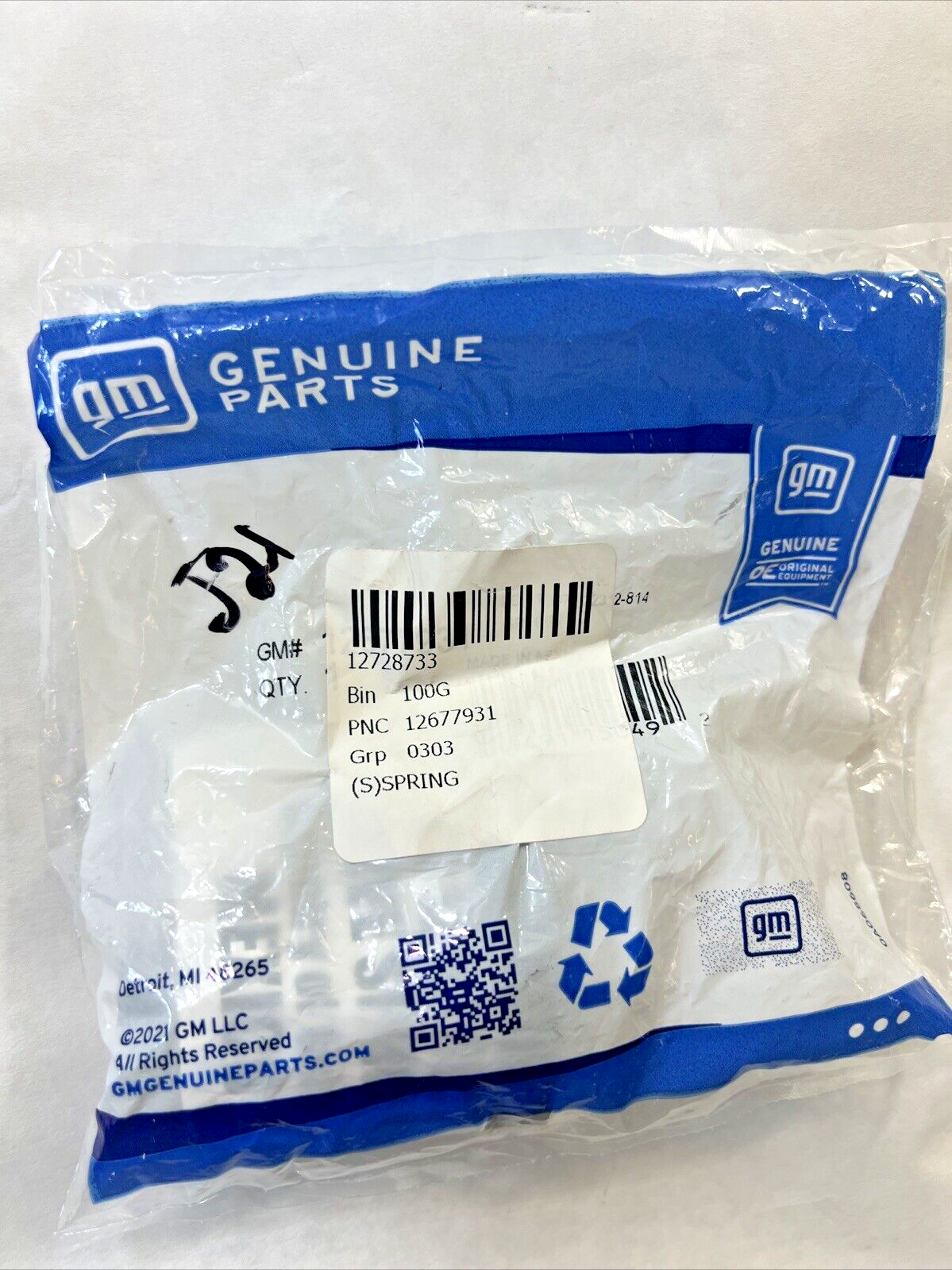 Genuine OEM GM Chevrolet Suburban Tahoe Engine Valve Spring 2014-2023 12728733