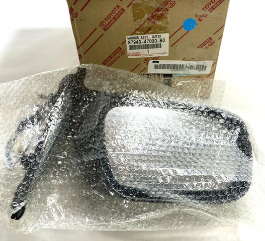 New OEM Toyota Prius Mirror Driver Side GENUINE Silver" 2001-03 8794047030B0