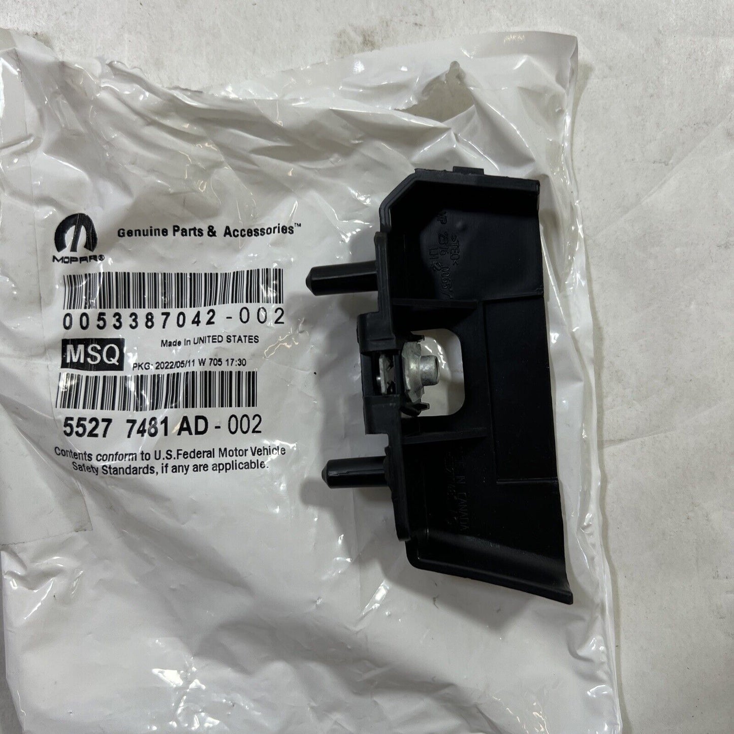 Genuine OEM Mopar 1500 Classic Bumper Cover Bracket 2009-2022 55277481AD