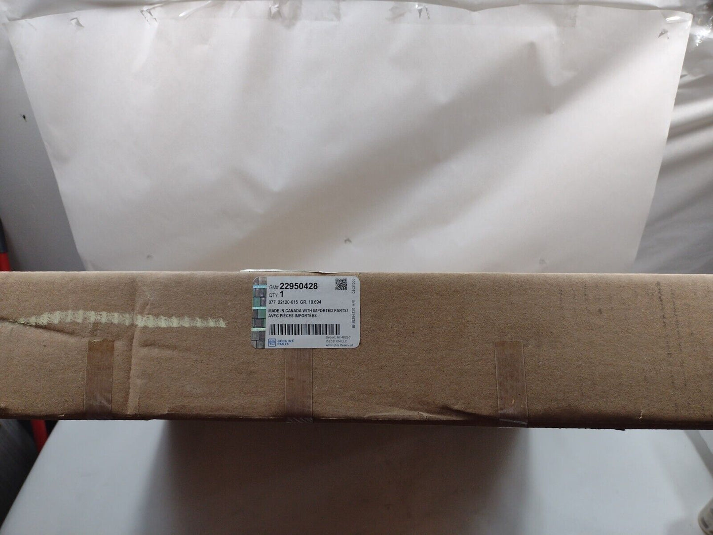 Genuine OEM GM Passenger Door Body Weatherstrip Camaro Coupe 10-15 22950428