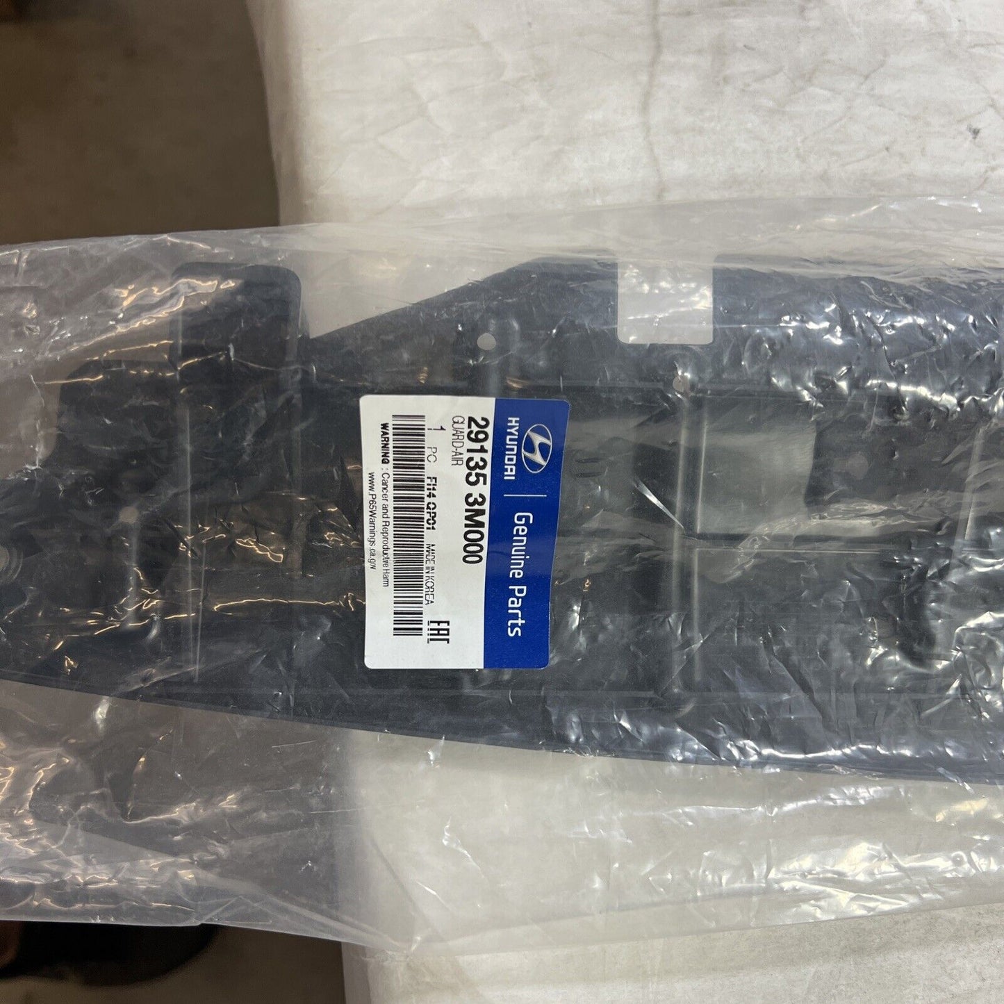 Genuine OEM Hyundai Genesis Lower Air Guard 2008-2014 291353M000