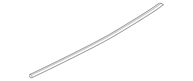 Genuine OEM GM Chevrolet Rear Left Side Door Window Belt Reveal Molding 23387833