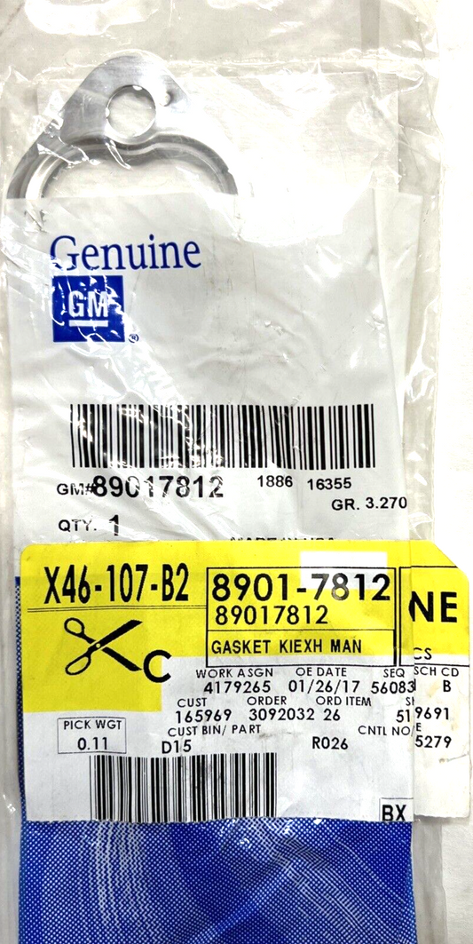 New OEM Genuine GM Express 1500 1996-2014 Exhaust Manifold Gasket 89017812