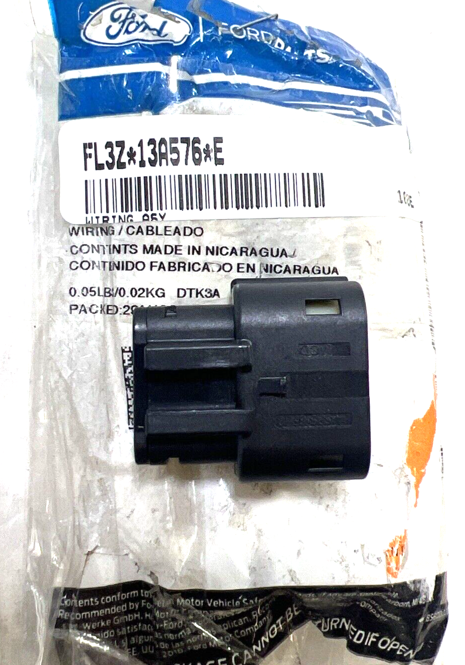 Genuine OEM Ford Wiring Assembly FL3Z13A576E