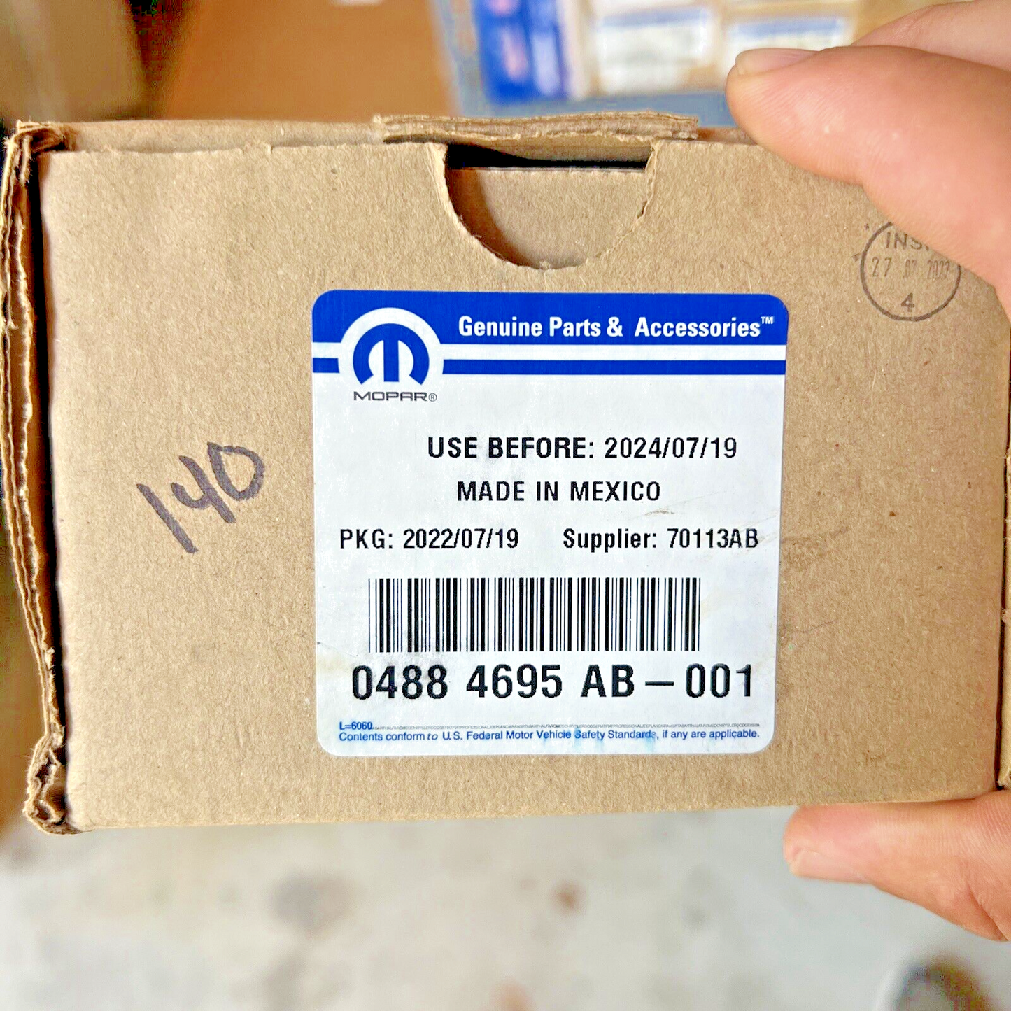 Genuine OEM Mopar Dodge Journey Intake VVT Variable Timing Solenoid 4884695AB