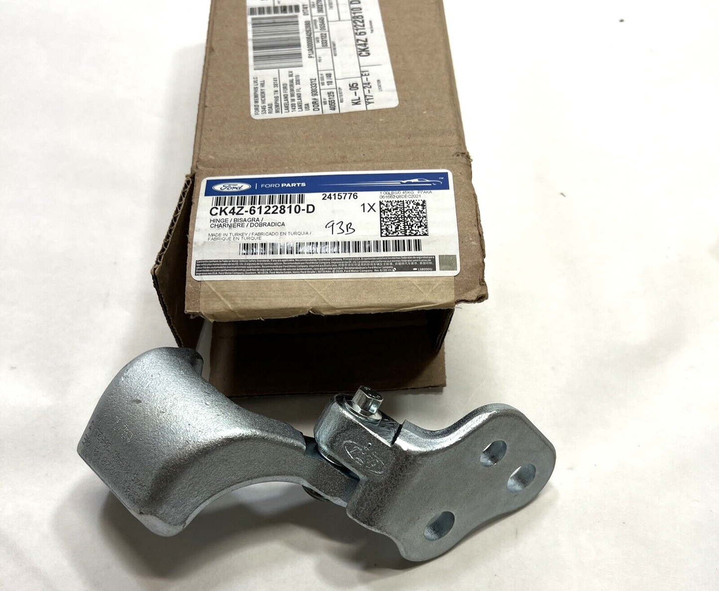 New OEM Genuine Ford Lower Hinge 2016-2020 CK4Z-6122810-D