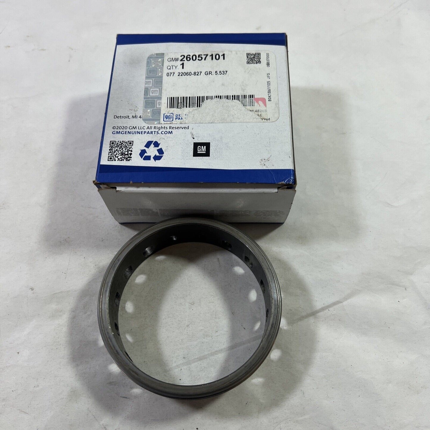 Genuine OEM GM ACDelco Rear Outer Bearing Adjust Nut 2011-2014 26057101