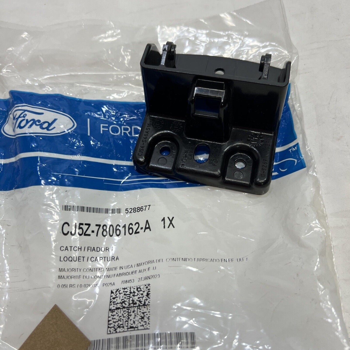 New OEM Genuine Ford Catch Stowage Door Box CJ5Z7806162A