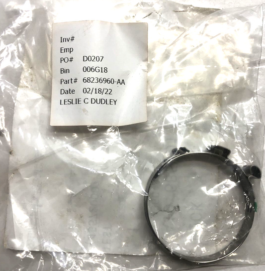 New OEM Genuine Mopar Chrysler Jeep 2014-2021 Upper/Lower Hose Clamp 68236960AA