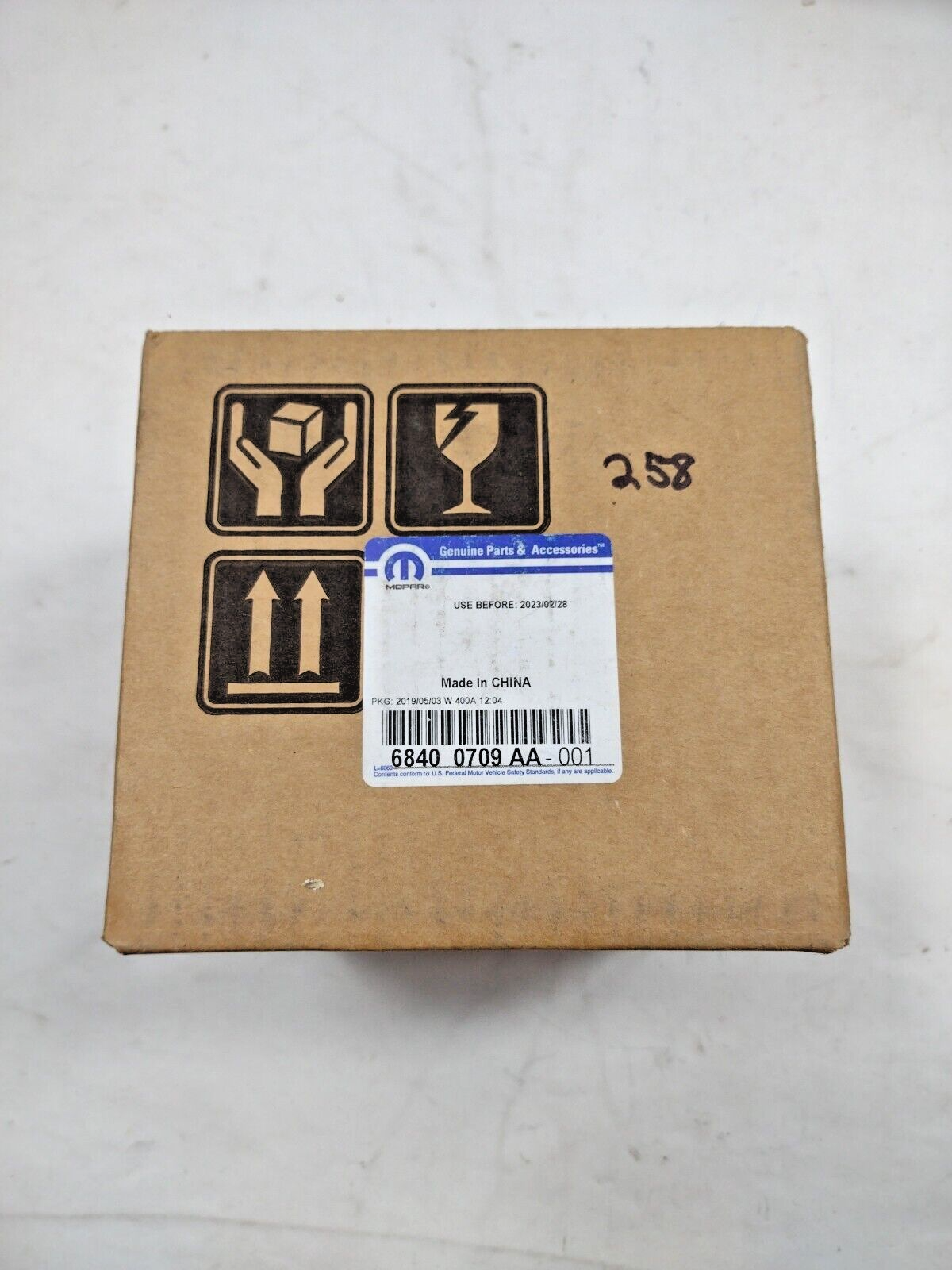 Genuine OEM Mopar Dodge Challenger Tire Inflator Sealant Canister 68400709AA