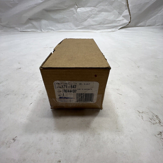 New OEM Genuine GM ACDelco 171-647 Front Disc Brake Pads Set 18044437