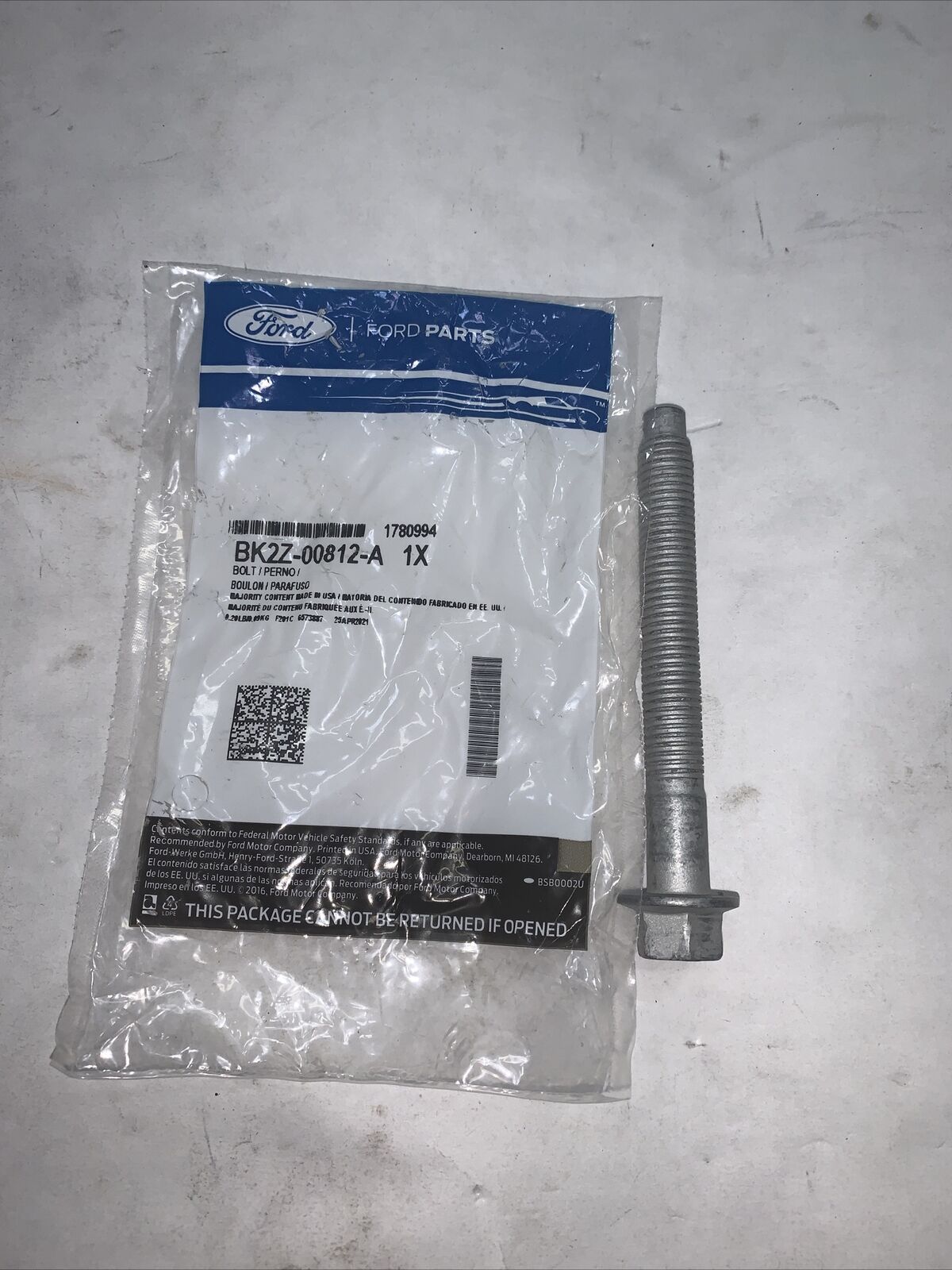 New OEM Genuine Ford 2015-20 Gear Assembly Mount Bolt BK2Z-00812-A