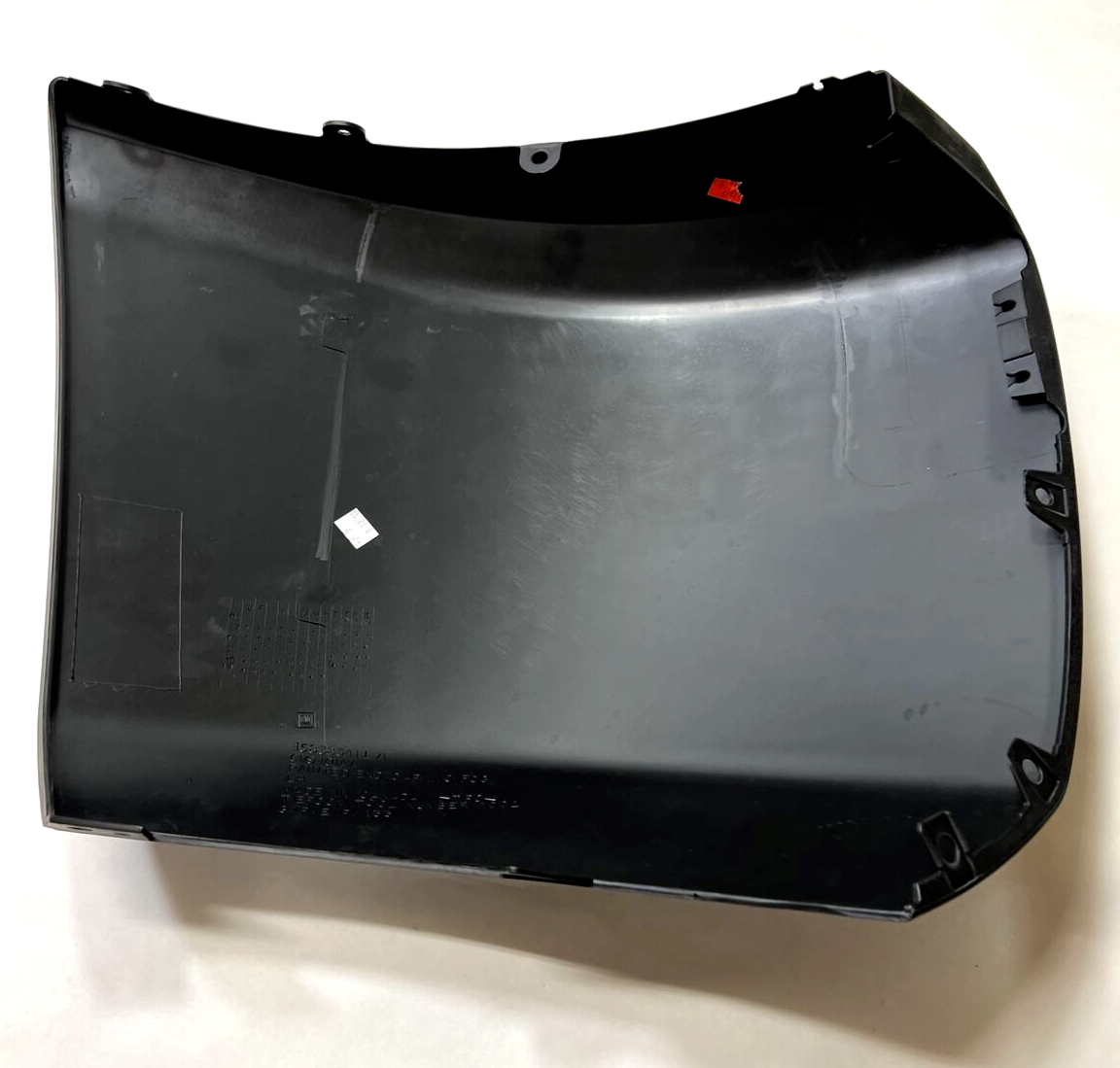 New OEM Genuine GM Driver Side Front Bumper Impact Bar End Cap Primed 15891690