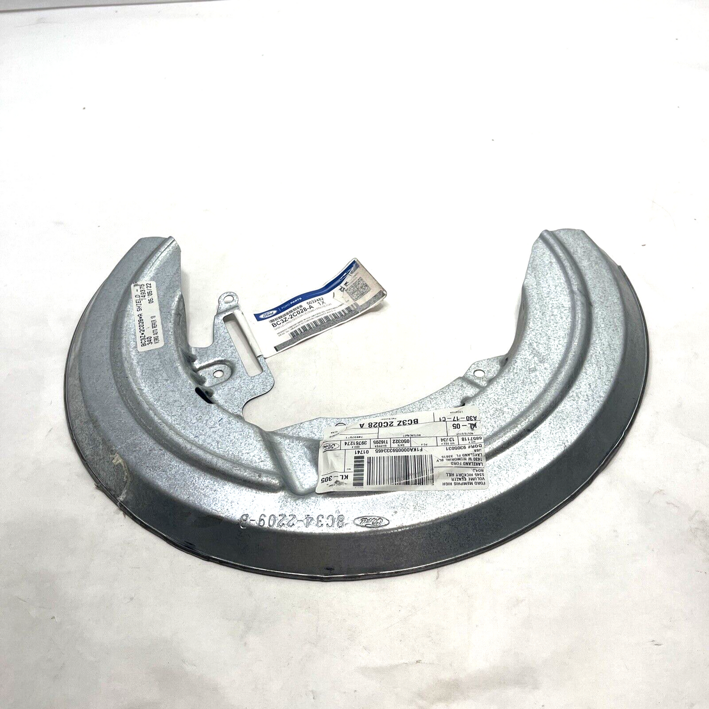 New OEM Genuine Ford Shield Brake Disc Splash BC3Z2C028A