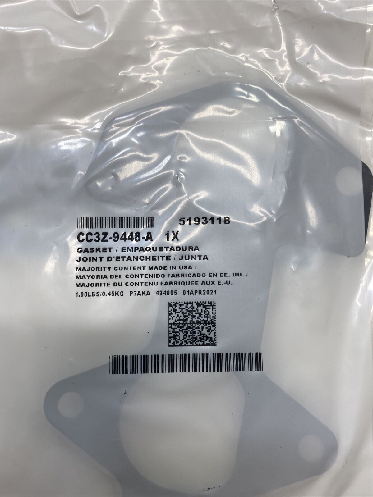 New OEM Genuine Ford F-250 F-350 Manifold Gasket CC3Z-9448-A