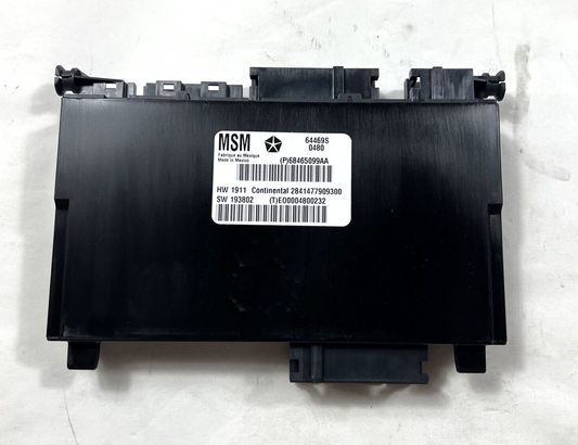 Genuine OEM Mopar Ram 1500 2500 Memory Seat And Mirror Control Module 68465099AA