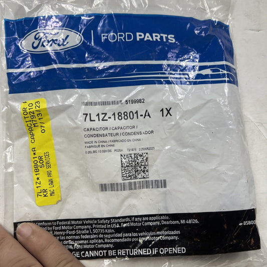 NEW OEM Ford Capacitor Assembly Radio Suppress 7L1Z-18801-A GENUINE