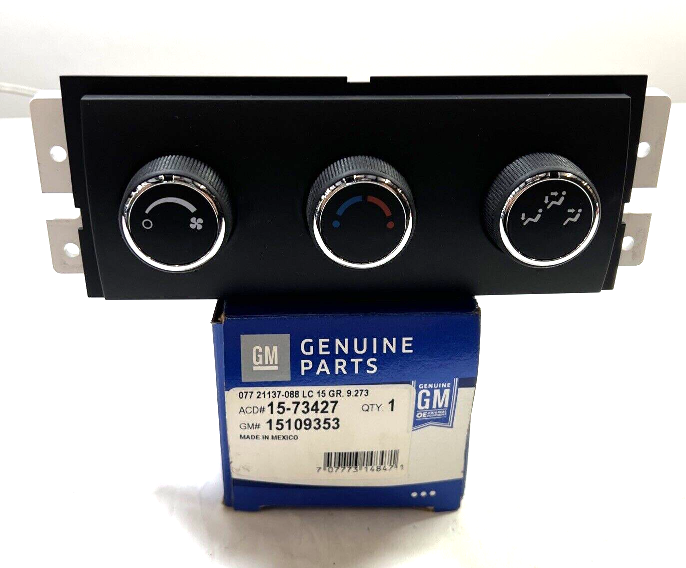 Genuine OEM GM ACDelco A/C Control And Heating Panel Auxiliary 2007-2017 1573427
