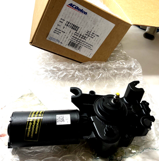 New OEM Acdelco GM 02-87 Windshield Wiper Motor  19179662