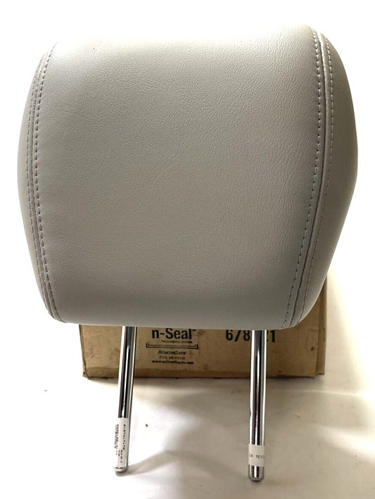 New OEM GM Front Seat Head Rest Titanium Leather 23433510 Traverse Enclave 13-17