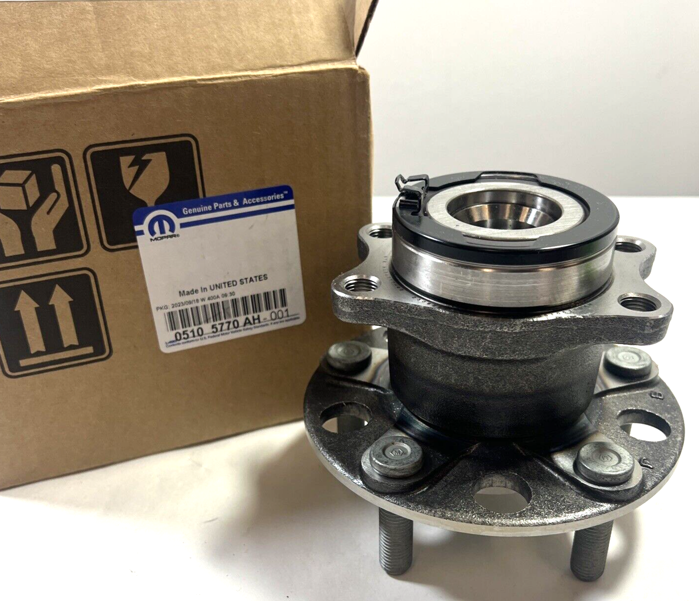 Genuine OEM Mopar Compass Brake Hub And Bearing 2007-2017 5105770AH
