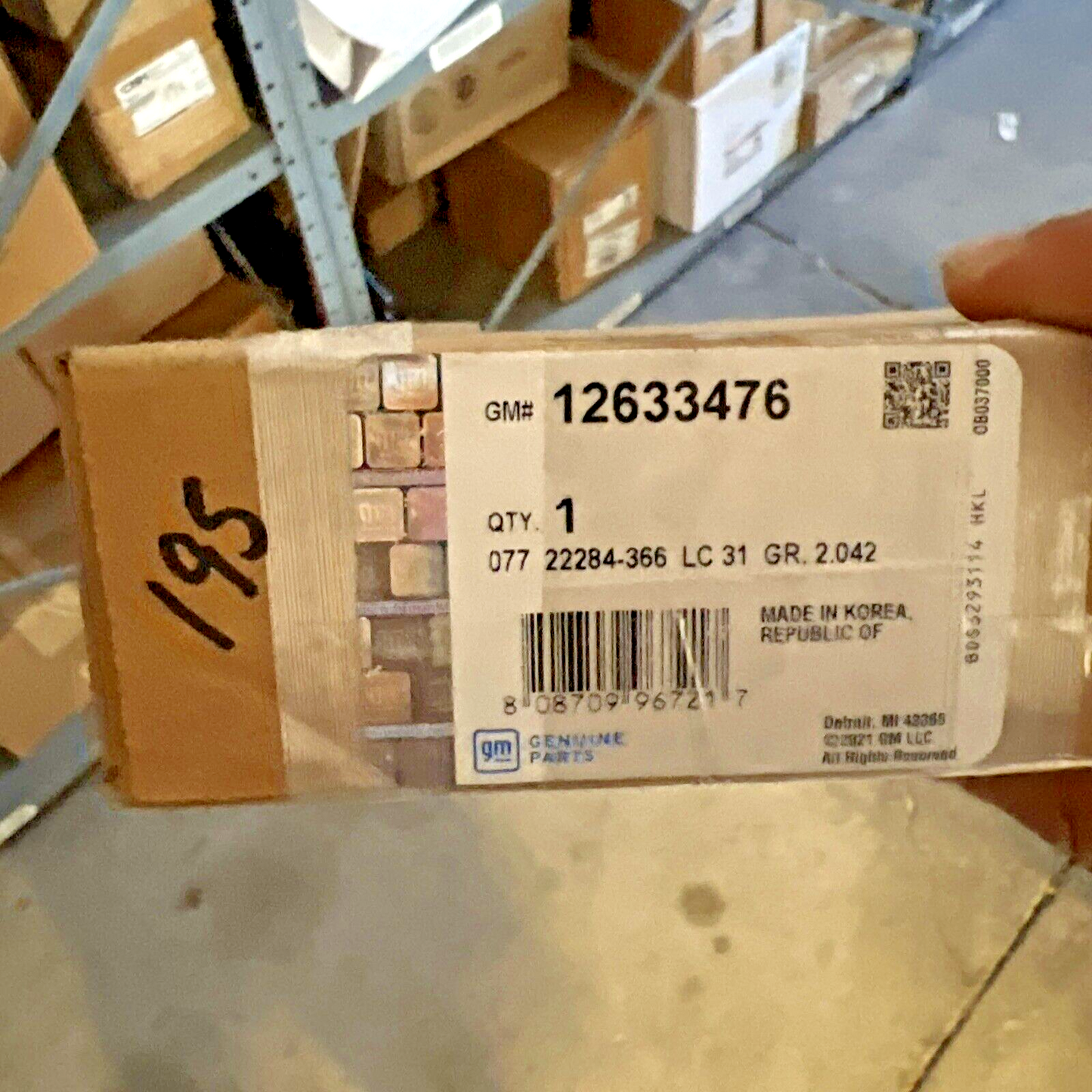 Genuine OEM GM Chevrolet Express Savana Starter Heat Shield 2014-2024 12633476