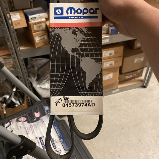New OEM Mopar Accessory Drive Belt 4573974AD
