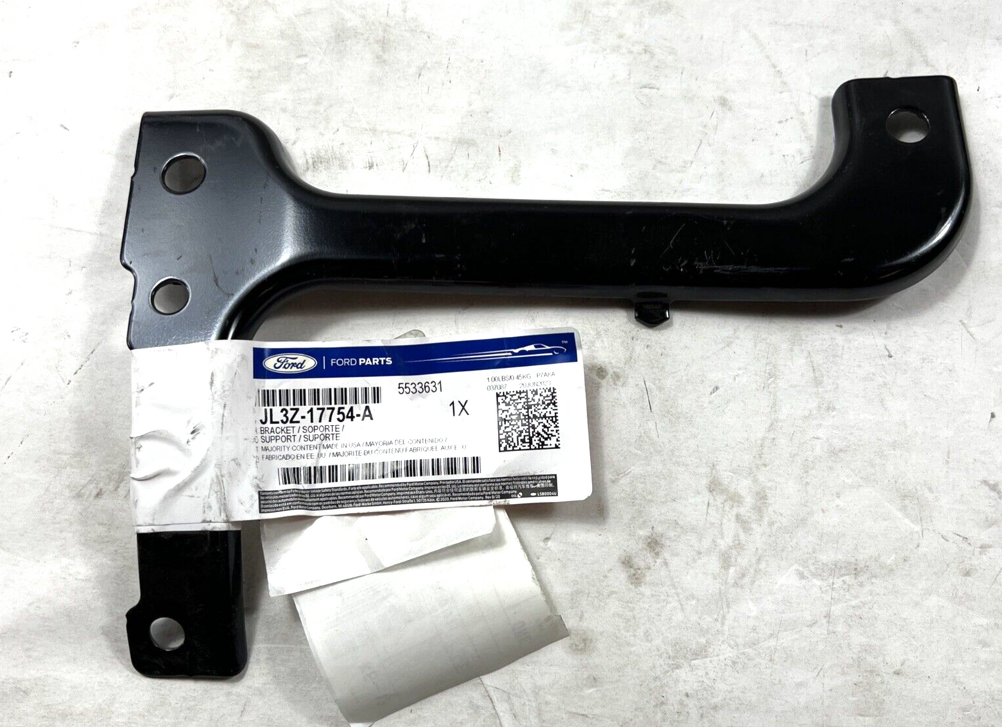 NEW OEM Ford F-150 Front Right Upper Bumper Mount Bracket 2018 - 2020 JL3Z17754A