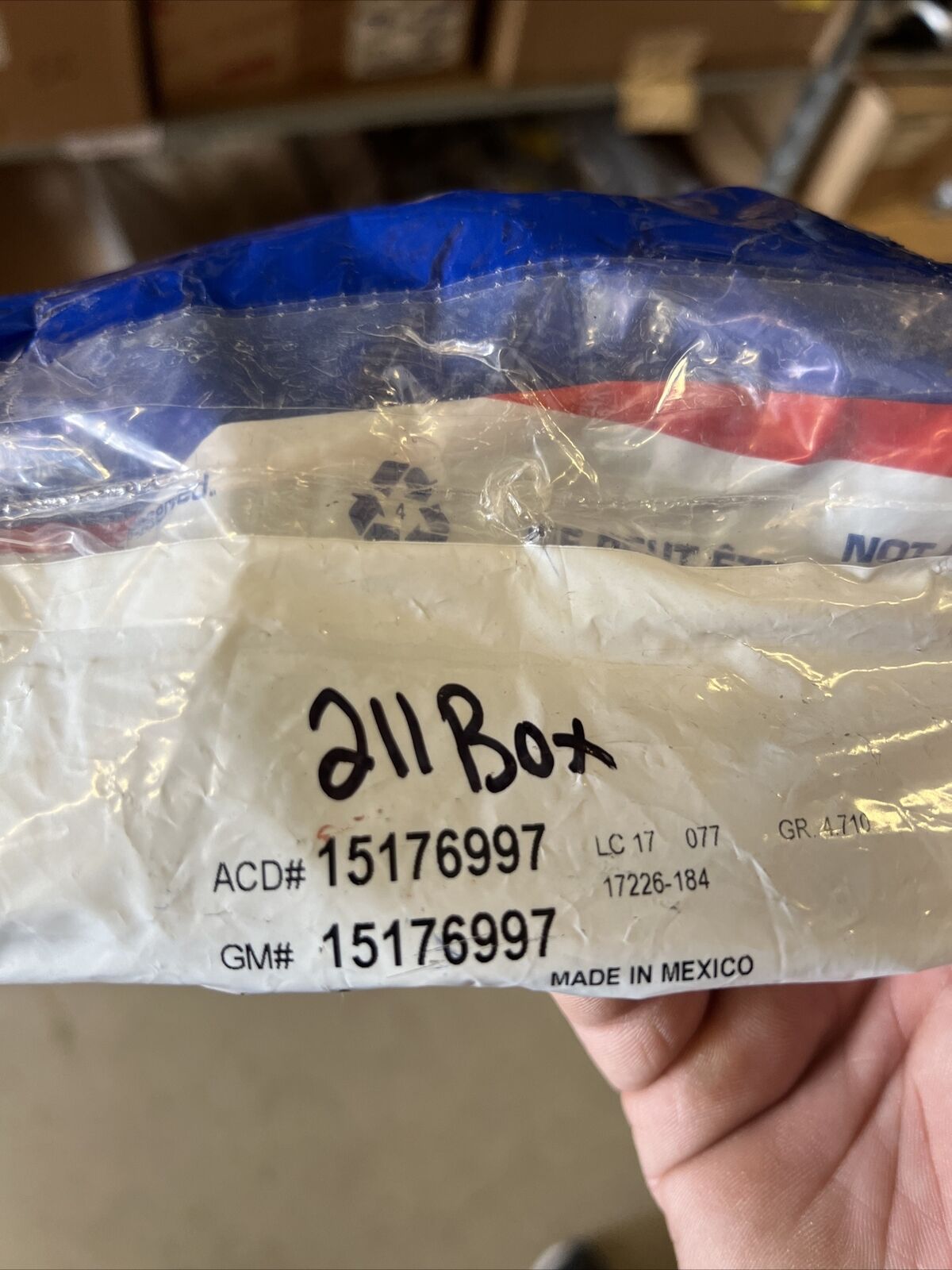 New OEM Genuine GM ACDelco ABS SPEED SENSOR 04-09 15176997