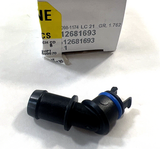 Genuine OEM GM Chevrolet Positive Crankcase Ventilation Fitting 05-24 12681693
