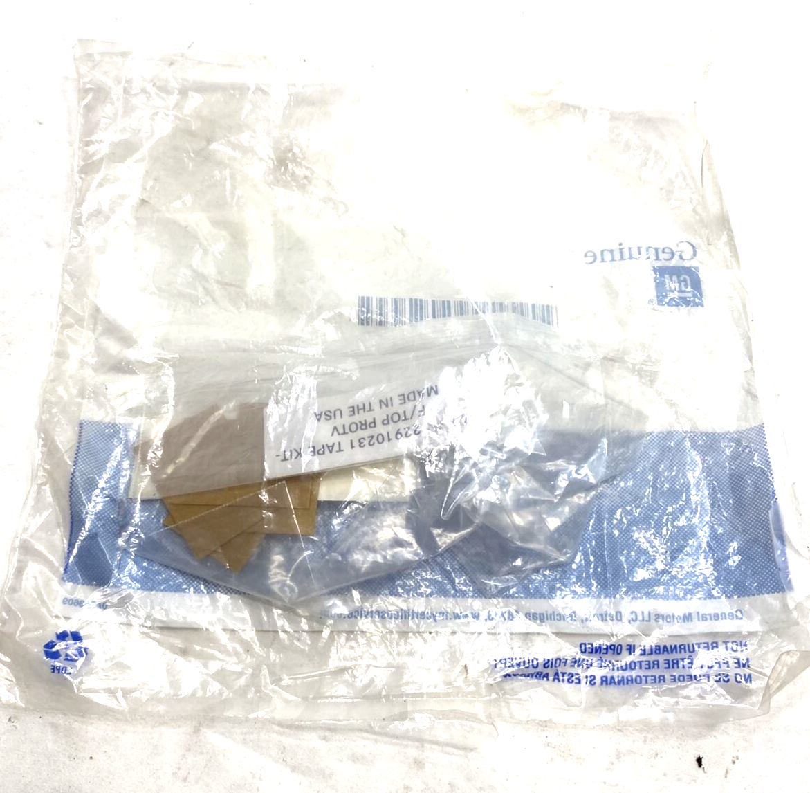 New OEM Genuine GM Tape Kit 22910231
