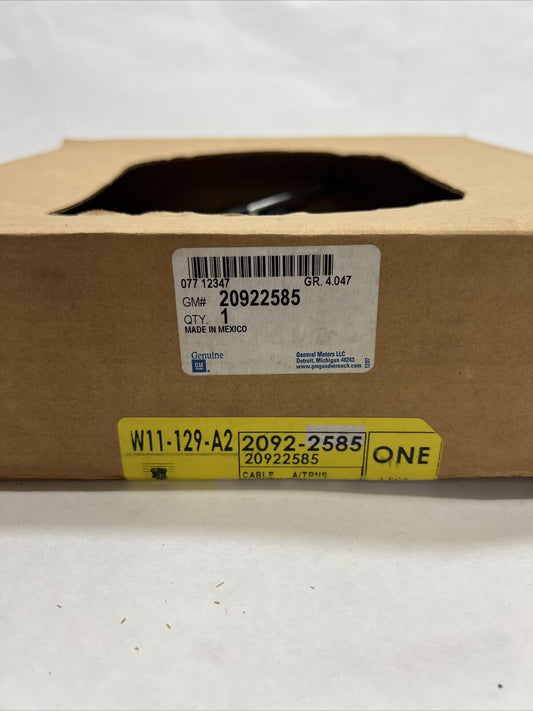 New OEM GM Transmission Shift Cable Automatic 20922585