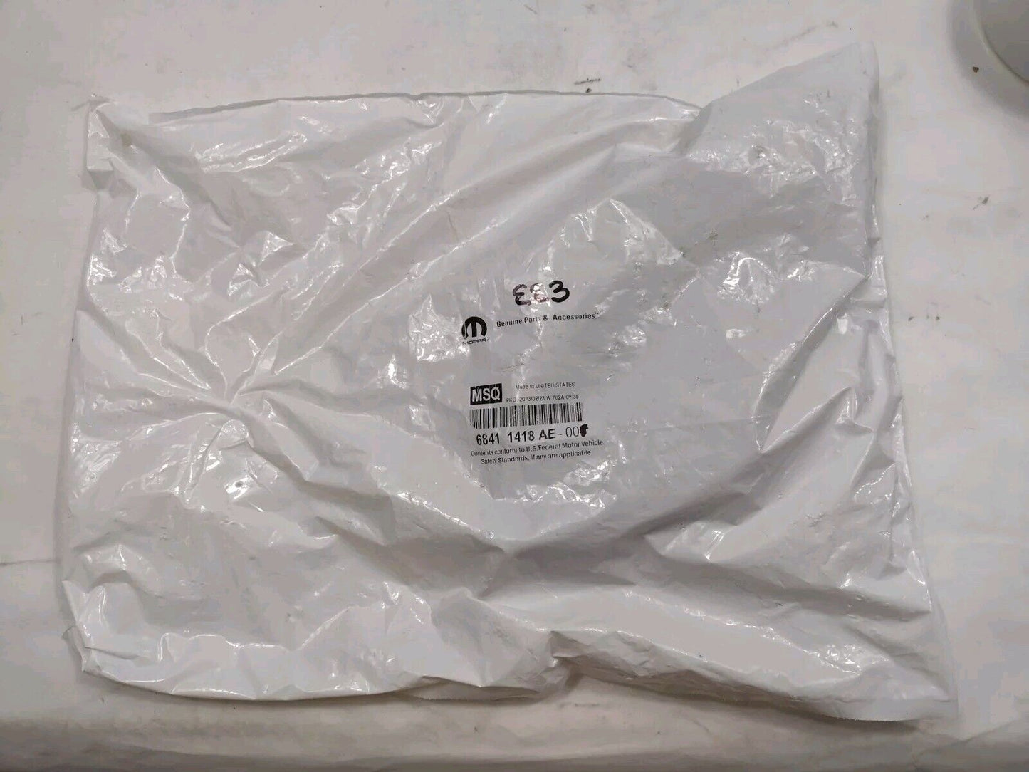 Genuine OEM Mopar Dodge Durango Front Bumper Bracket Right 2014-2025 68411418AE