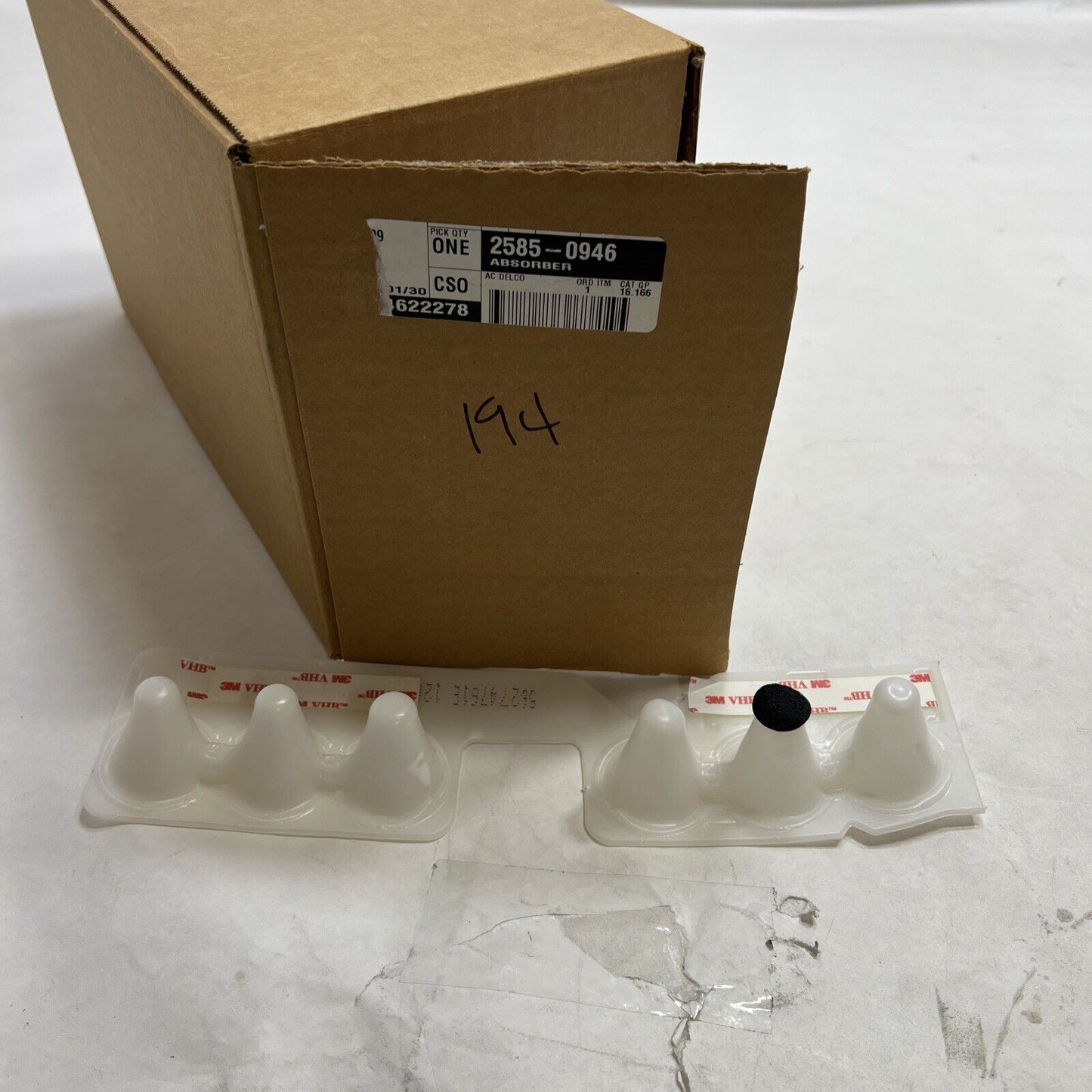 New OEM Genuine GM Front Passenger Side Door Trim Panel Energy Absorber 25850946