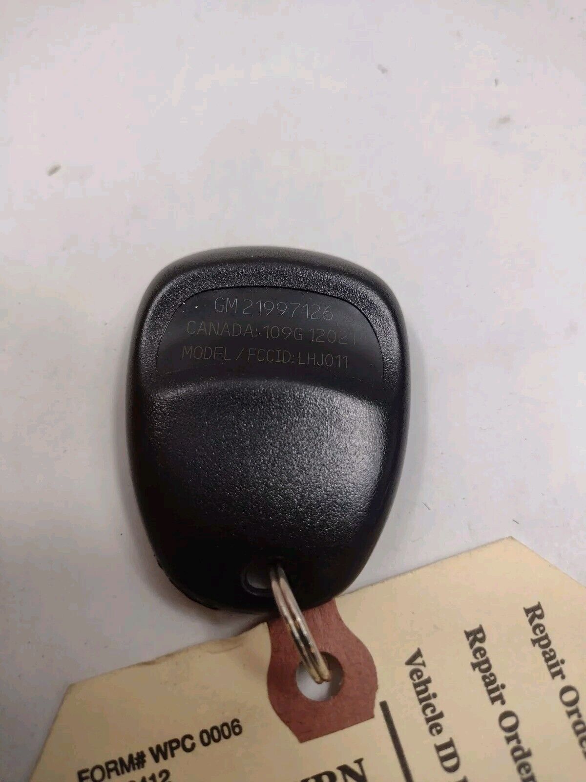 Genuine OEM GM Remote 3 Button 21997126