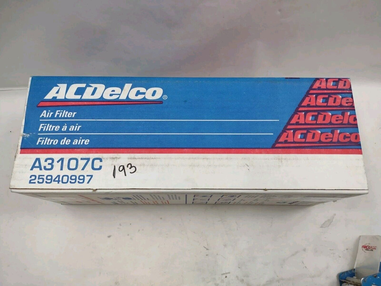 Genuine OEM GM Air Filter  ACDelco GM OE/GM Genuine Parts  A3107C
