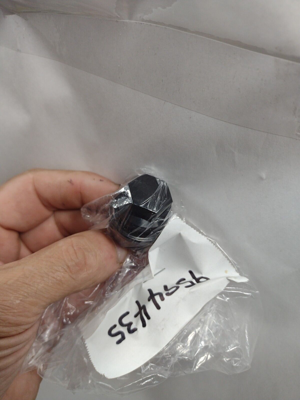 Genuine OEM GM Chevy Spark Wheel Lug Nut Cover Black 2000-2015 9594435