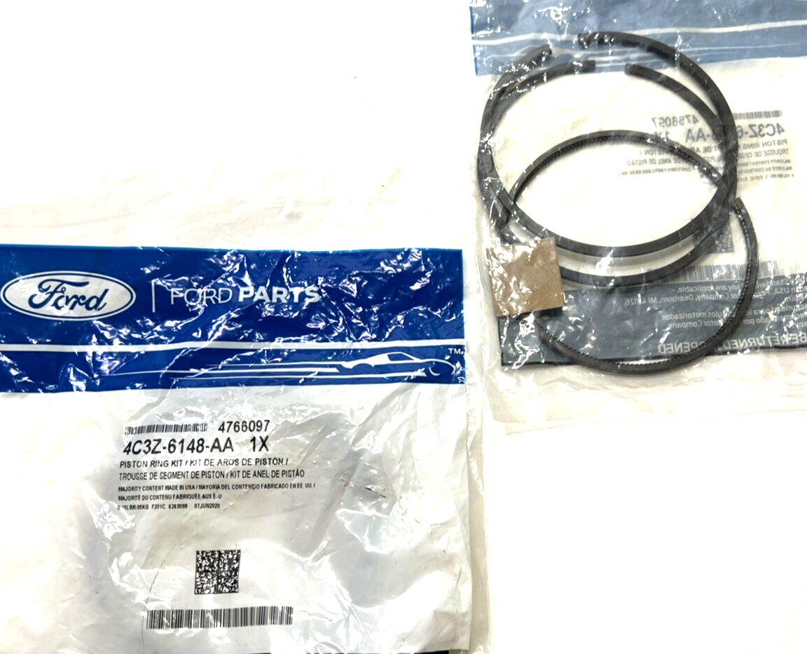 New OEM Ford Piston Rings Kit 6.0L Diesel Super Duty Econoline Vans 4C3Z6148AA